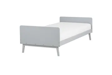 Burt Sengeramme 90x200 cm i Malt Tre - Grå - Møbler - Senger - Sengeramme & sengestamme