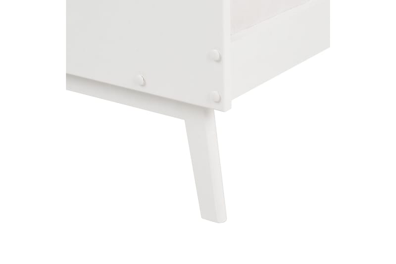Burt Sengramme 90x200 cm - Hvit - Møbler - Senger - Sengeramme & sengestamme