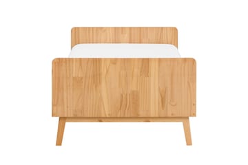 Burt Sengramme 90x200 cm - Lyst tre - Møbler - Senger - Sengeramme & sengestamme