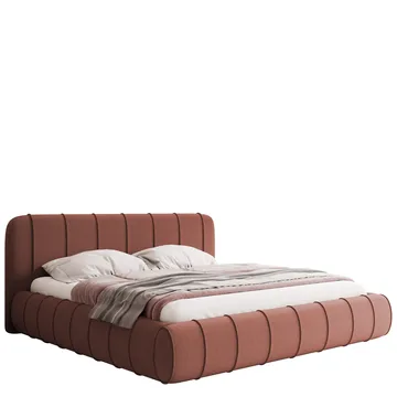 Calrosin Sengeramme 120x200 cm med Oppbevaring - Rosa - Møbler - Senger - Senger med oppbevaring