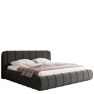 Calrosin Sengeramme 140x200 cm med Oppbevaring - Grå - Møbler - Senger - Senger med oppbevaring