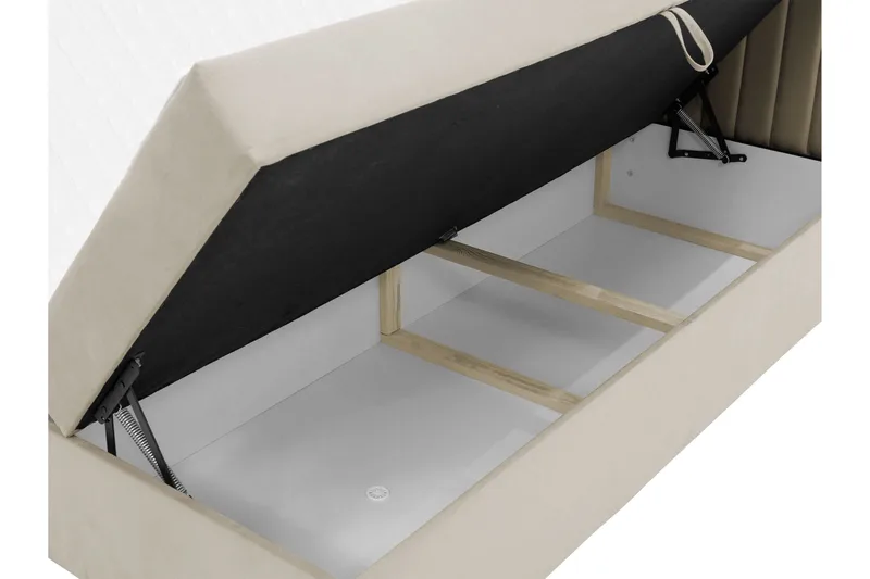 Calrosor Sengepakke Kontinentalseng med Oppbevaring 140x200 cm - Grønn - Møbler - Senger - Kontinentalsenger