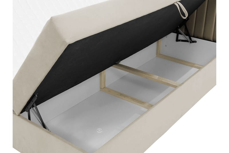 Calrosor Sengepakke Kontinentalseng med Oppbevaring 160x200 cm - Beige - Møbler - Senger - Kontinentalsenger