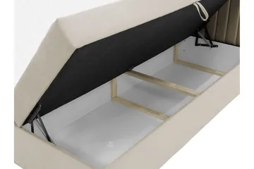 Calrosor Sengepakke Kontinentalseng med Oppbevaring 160x200 cm - Grå - Møbler - Senger - Kontinentalsenger