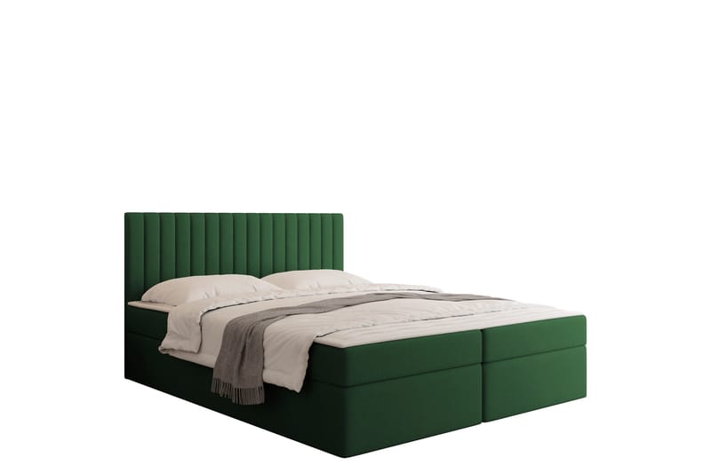 Calrosor Sengepakke Kontinentalseng med Oppbevaring 180x200 cm - Grønn - Møbler - Senger - Kontinentalsenger