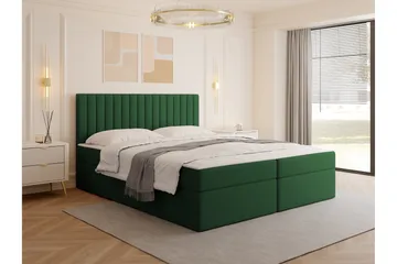 Calrosor Sengepakke Kontinentalseng med Oppbevaring 180x200 cm - Grønn - Møbler - Senger - Kontinentalsenger