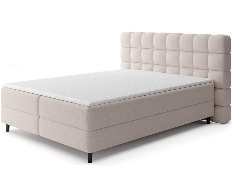Camma sengesett kontinentalseng med oppbevaring 180x200 cm, Paolli 18