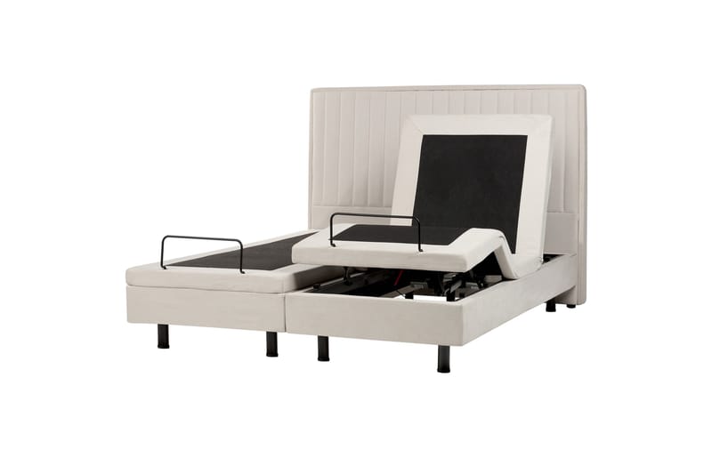 Carleigh Sengramme 160x200 cm - Beige - Møbler - Senger - Regulerbare senger