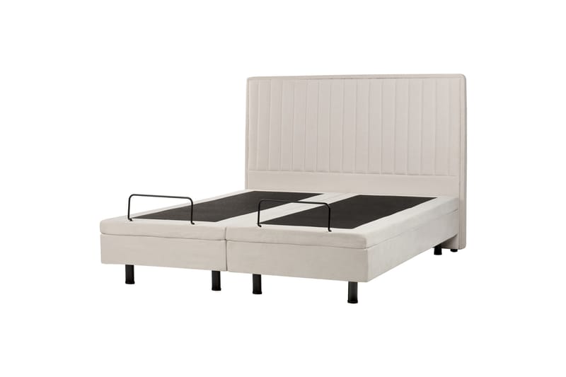 Carleigh Sengramme 160x200 cm - Beige - Møbler - Senger - Regulerbare senger