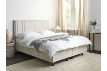 Carleigh Sengramme 160x200 cm - Beige - Møbler - Senger - Sengeramme & sengestamme