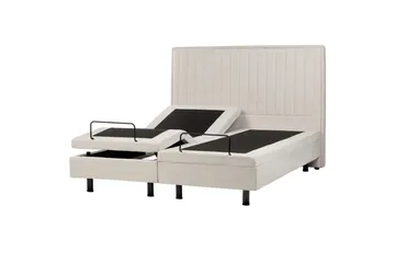 Carleigh Sengramme 160x200 cm - Beige - Møbler - Senger - Regulerbare senger