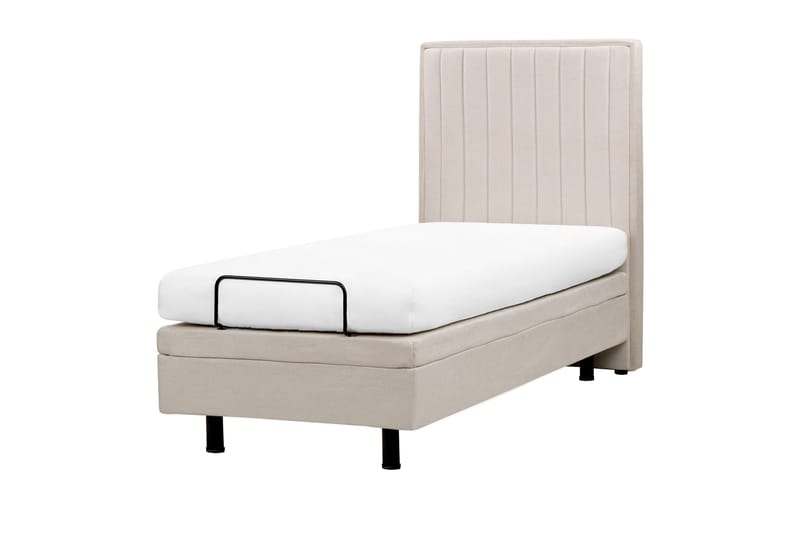 Carleigh Sengramme 80x200 cm - Beige - Møbler - Senger - Sengeramme & sengestamme