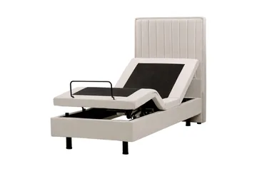Carleigh Sengramme 80x200 cm - Beige - Møbler - Senger - Regulerbare senger