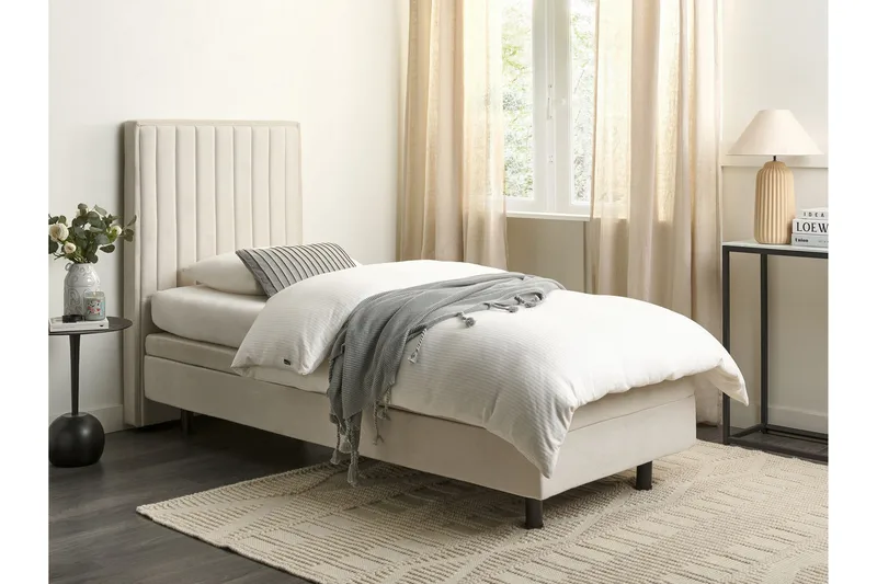 Carleigh Sengramme 80x200 cm - Beige - Møbler - Senger - Regulerbare senger