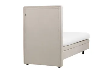 Carleigh Sengramme 80x200 cm - Beige - Møbler - Senger - Regulerbare senger