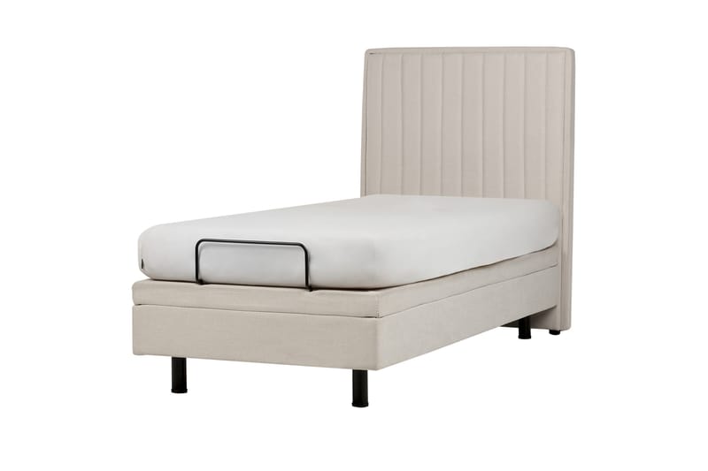 Carleigh Sengramme 90x200 cm - Beige - Møbler - Senger - Sengeramme & sengestamme