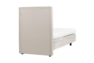 Carleigh Sengramme 90x200 cm - Beige - Møbler - Senger - Sengeramme & sengestamme