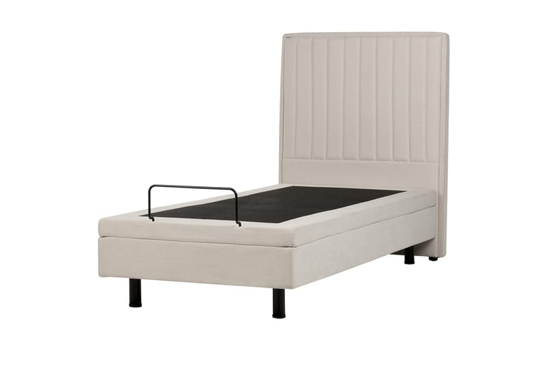 Carleigh Sengramme 90x200 cm - Beige - Møbler - Senger - Sengeramme & sengestamme