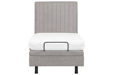 Carleigh Sengramme 90x200 cm - Grå - Møbler - Senger - Regulerbare senger