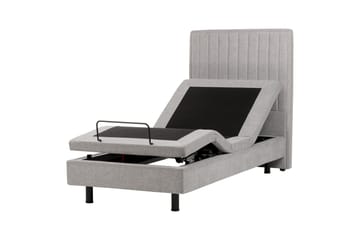 Carleigh Sengramme 90x200 cm - Grå - Møbler - Senger - Sengeramme & sengestamme