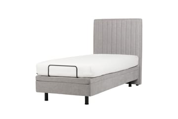 Carleigh Sengramme 90x200 cm - Grå - Møbler - Senger - Sengeramme & sengestamme