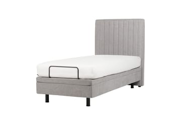 Carleigh Sengramme 90x200 cm - Grå - Møbler - Senger - Regulerbare senger