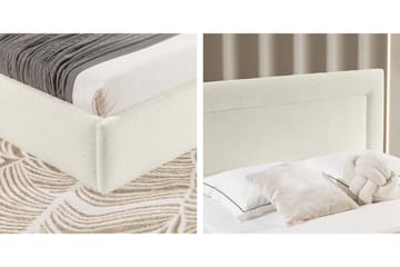 Carve Oppbevaringsseng - Beige - Møbler - Senger - Senger med oppbevaring