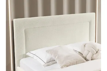 Carve Oppbevaringsseng - Beige - Møbler - Senger - Senger med oppbevaring