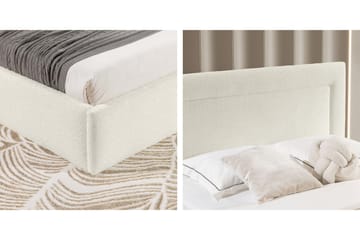 Carve Oppbevaringsseng - Beige - Møbler - Senger - Senger med oppbevaring