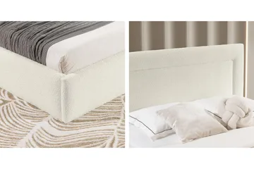 Carve Oppbevaringsseng - Beige - Møbler - Senger - Senger med oppbevaring