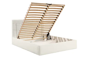 Carve Oppbevaringsseng - Beige - Møbler - Senger - Senger med oppbevaring