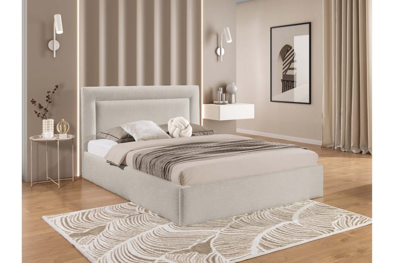 Carve Oppbevaringsseng - Brun - Møbler - Senger - Senger med oppbevaring