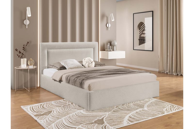 Carve Oppbevaringsseng - Brun - Møbler - Senger - Senger med oppbevaring