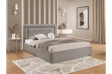 Carve Oppbevaringsseng - Grå - Møbler - Senger - Senger med oppbevaring