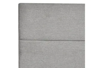 Cecil Kontinentalseng 160x200 cm - Grå/Sølv - Møbler - Senger - Kontinentalsenger