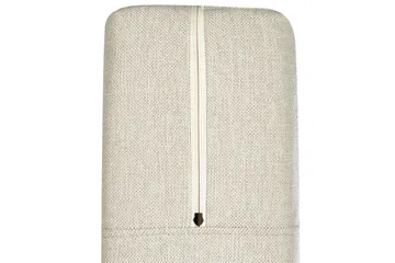 Cecil Kontinentalseng 180x200 cm - Beige/Sølv - Møbler - Senger - Kontinentalsenger