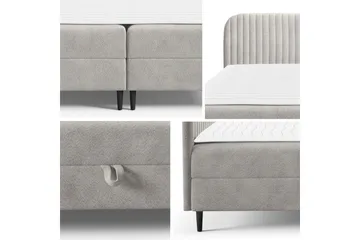 Celestine Oppbevaringsseng 140x200 cm - Beige - Møbler - Senger - Senger med oppbevaring