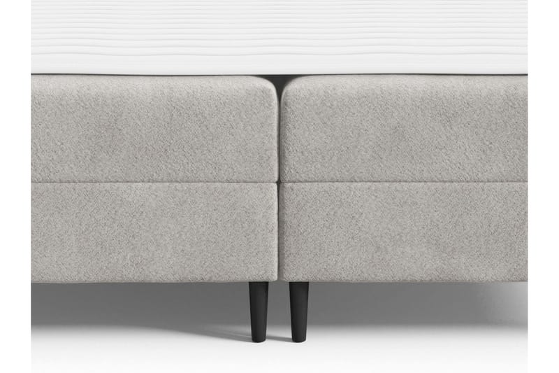 Celestine Oppbevaringsseng 200x200 cm - Hvit - Møbler - Senger - Kontinentalsenger