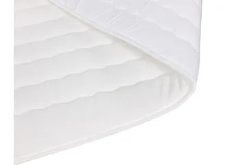 Celestine Oppbevaringsseng 200x200 cm - Hvit - Møbler - Senger - Kontinentalsenger