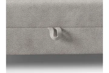 Celestine Oppbevaringsseng 200x200 cm - Hvit - Møbler - Senger - Kontinentalsenger