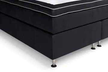 Celine Kontinentalseng 180x200 cm - Svart/Fløyel - Møbler - Senger - Kontinentalsenger