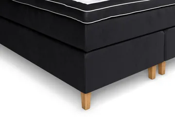 Celine Kontinentalseng 180x200 cm - Svart/Fløyel - Møbler - Senger - Kontinentalsenger