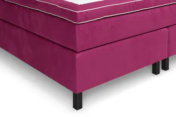 Celine Kontinentalseng 210x210 cm - Rosa/Fløyel - Møbler - Senger - Kontinentalsenger