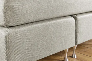 Cloud Komplett Sengepakke 140x200 - Sider Beige/Hvit - Møbler - Senger - Kontinentalsenger