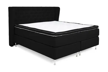 Cloud Komplett Sengepakke 160x200 - Svart - Møbler - Senger - Kontinentalsenger
