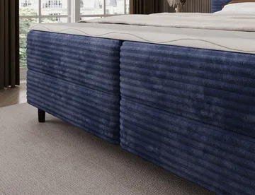 Cortiko sengepakke kontinentalseng med oppbevaring 140x200 cm - svart - Møbler - Senger - Kontinentalsenger