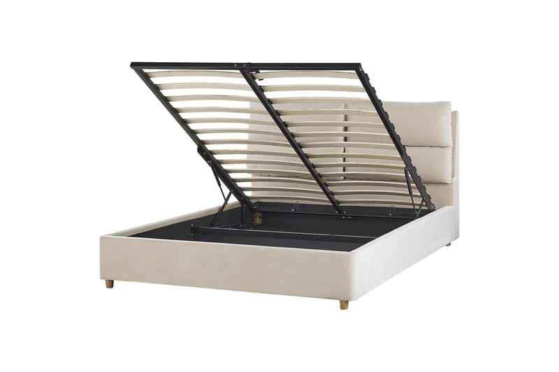 Daxxon Sengramme 140x200 cm - Beige - Møbler - Senger - Senger med oppbevaring