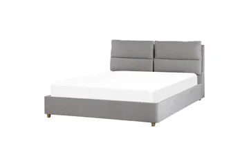 Daxxon Sengramme 160x200 cm - Grå - Møbler - Senger - Senger med oppbevaring