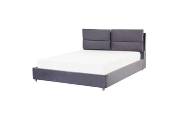 Daxxon Sengramme 160x200 cm - Grå - Møbler - Senger - Senger med oppbevaring