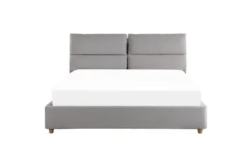 Daxxon Sengramme 160x200 cm - Grå - Møbler - Senger - Senger med oppbevaring